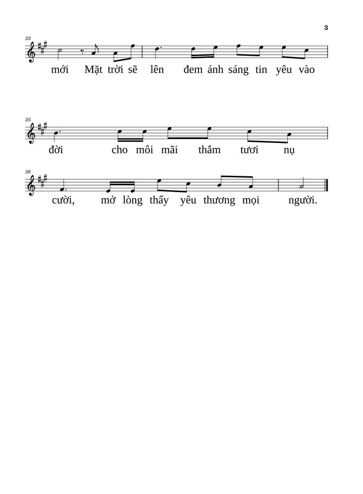Page 4 of the piano sheet music PDF - Ngài mở mắt tôi by Nguyễn Hùng Cường
