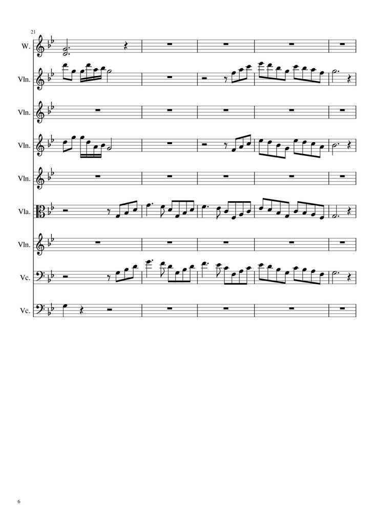 Page 6 of the piano sheet music PDF - Cao Cung lên, Sheet hợp xướng Violin by Hoài Đức