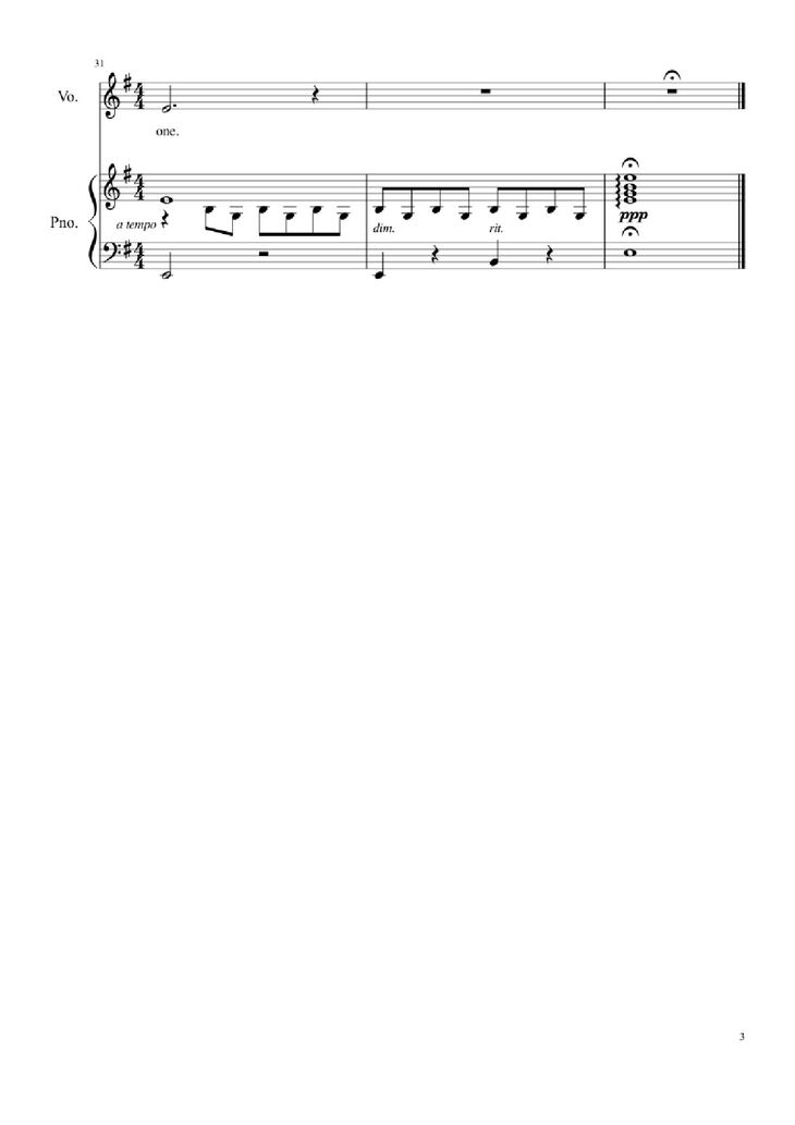 Page 3 of the piano sheet music PDF - Sally