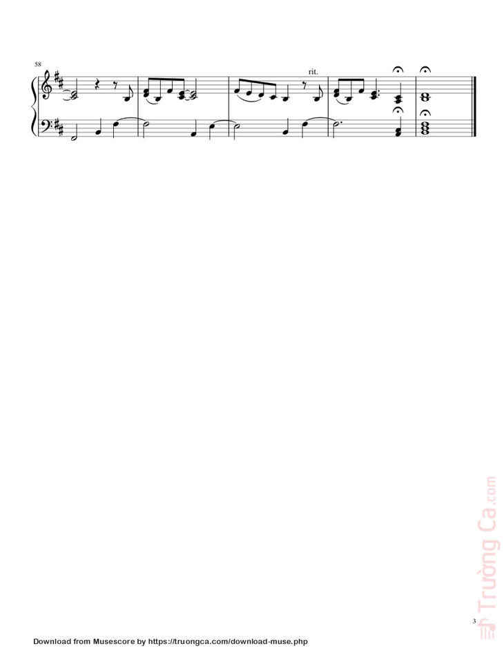 Page 3 of the piano sheet music PDF - Mary Did You Know Sheet Piano by Techdude