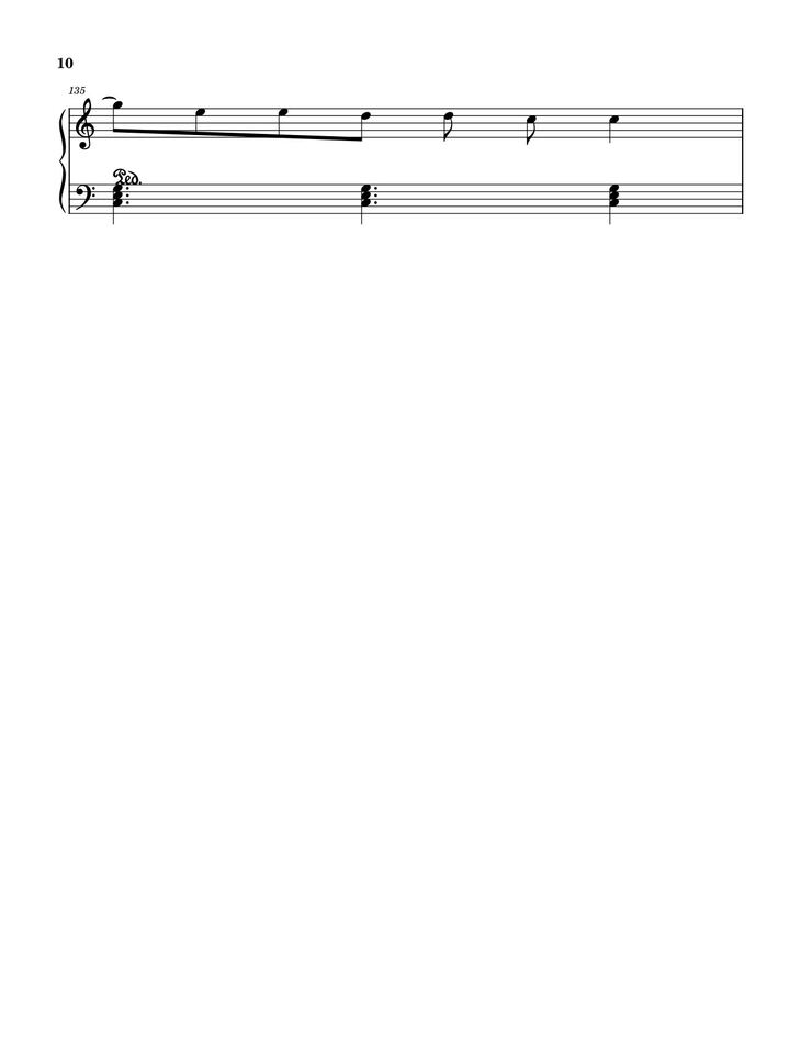Page 10 of the piano sheet music PDF - MUỘN RỒI MÀ SAO CÒN - SƠN TÙNG M-TP Sheet Piano by Petun2502