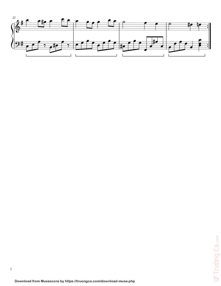 Page 2 of the piano sheet music PDF - Only Love Sheet Piano by Kevin Heijboer
