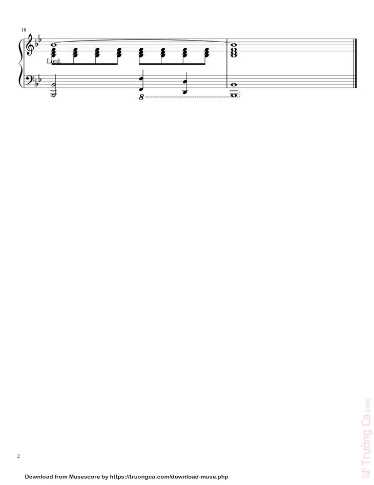 Page 2 of the piano sheet music PDF - At the Name of Jesus Sheet Piano by Francis Adelman