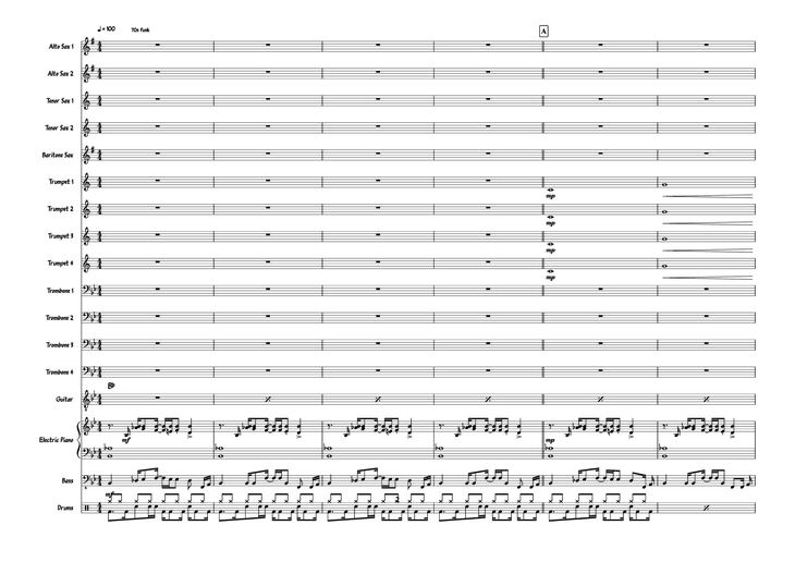 Page 2 of the piano sheet music PDF Piano - Also sprach the MC big band Piano by Composed: R Straus Modified: Doedato Arr for big band : Gav