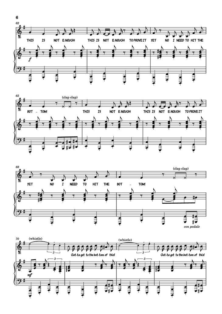 Page 6 of the piano sheet music PDF - Hand Me My Shovel, I