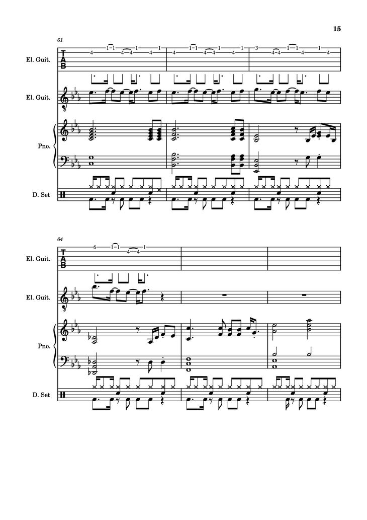 Page 15 of the piano sheet music PDF - Dark Necessities Piano by ManoGhostBoy