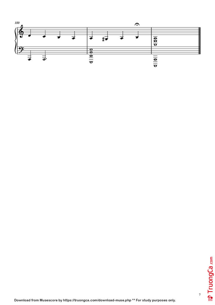 Page 7 of the piano sheet music PDF Piano - Paint it black Piano by Ramin Djawadi