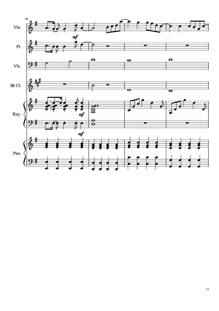 Page 11 of the piano sheet music PDF Piano - Payphone Piano by Undefined