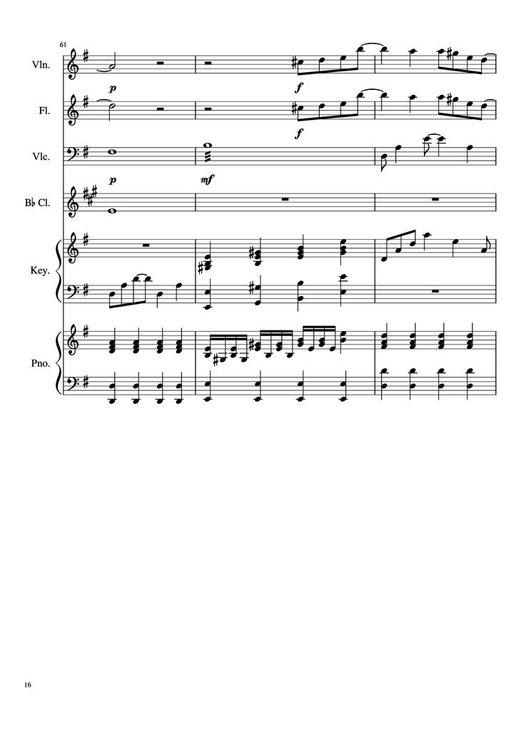 Page 16 of the piano sheet music PDF Piano - Payphone Piano by Undefined