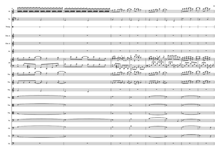 Page 5 of the piano sheet music PDF - Forrest Gump Piano by A. Silvestri