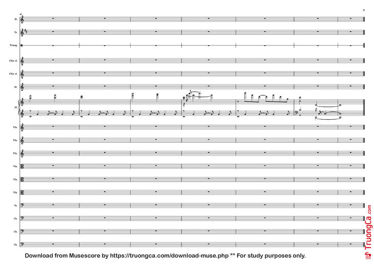 Page 7 of the piano sheet music PDF - Forrest Gump Piano by A. Silvestri