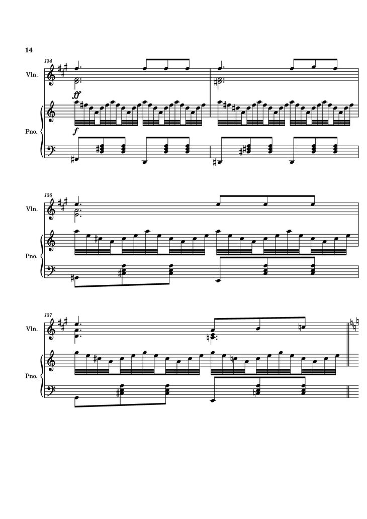 Page 14 of the piano sheet music PDF Piano - TUOI DA BUON - covered Piano by Bach N Tran