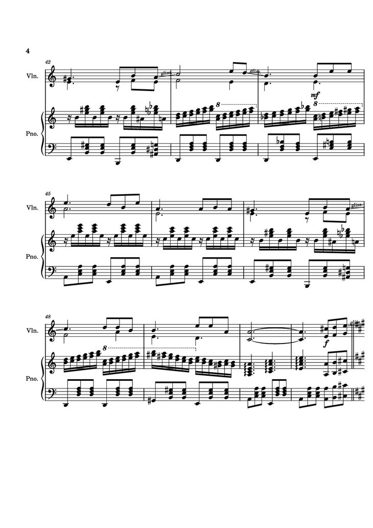 Page 4 of the piano sheet music PDF Piano - TUOI DA BUON - covered Piano by Bach N Tran