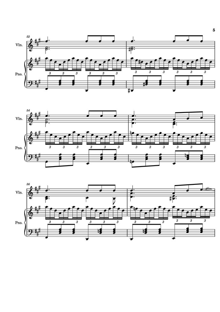Page 5 of the piano sheet music PDF Piano - TUOI DA BUON - covered Piano by Bach N Tran