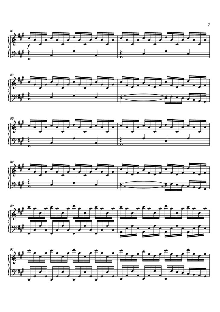 Page 7 of the piano sheet music PDF Piano - Experience Piano by Ludovico Enaudi