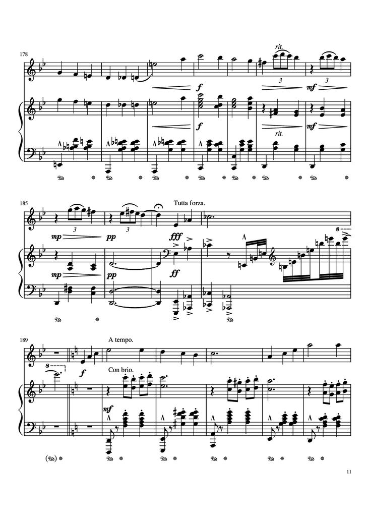Page 11 of the piano sheet music PDF Piano - Merry Go Round Of Life Piano by Undefined