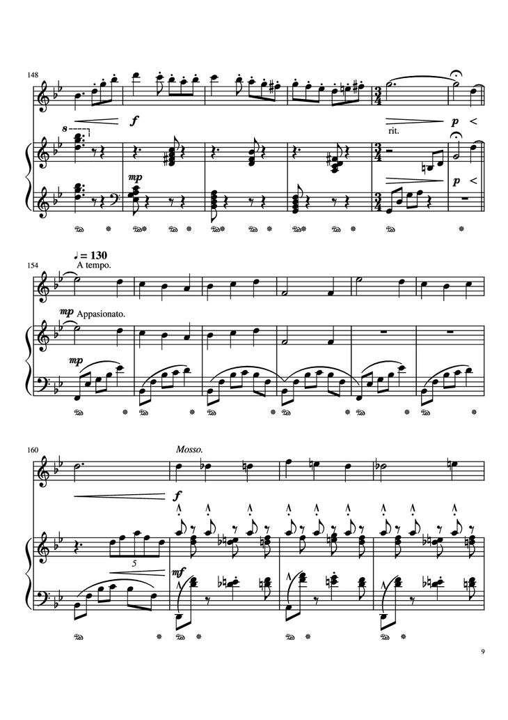 Page 9 of the piano sheet music PDF Piano - Merry Go Round Of Life Piano by Undefined
