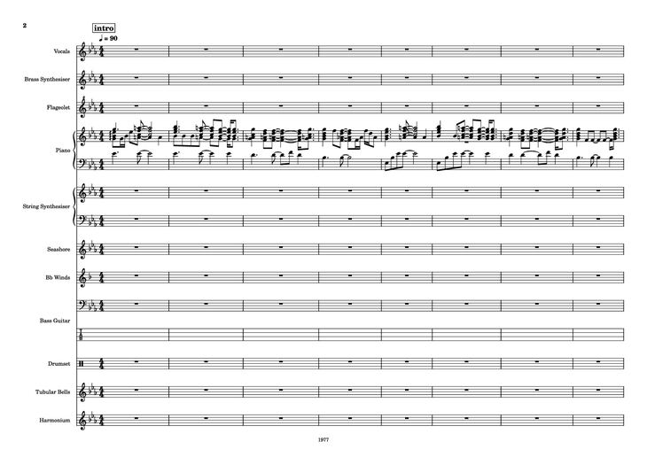 Page 2 of the piano sheet music PDF - Fool