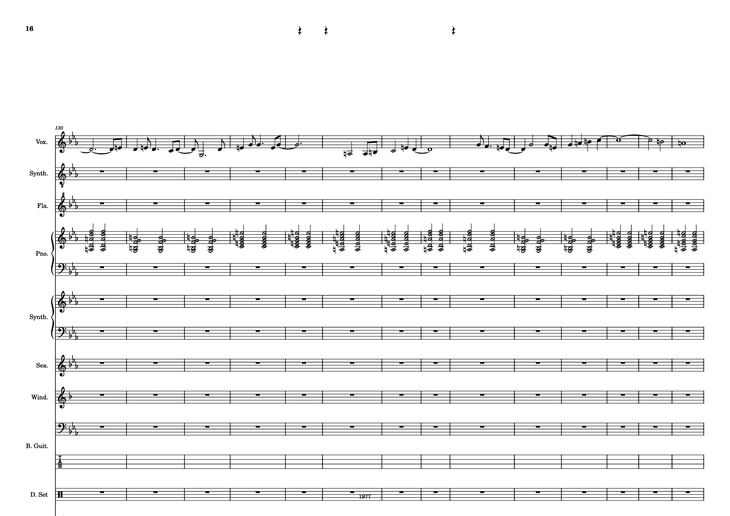 Page 16 of the piano sheet music PDF - Fool