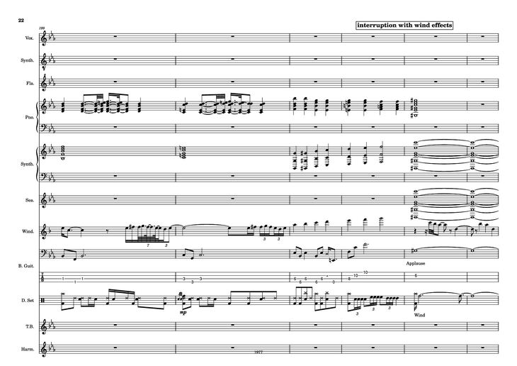 Page 22 of the piano sheet music PDF - Fool