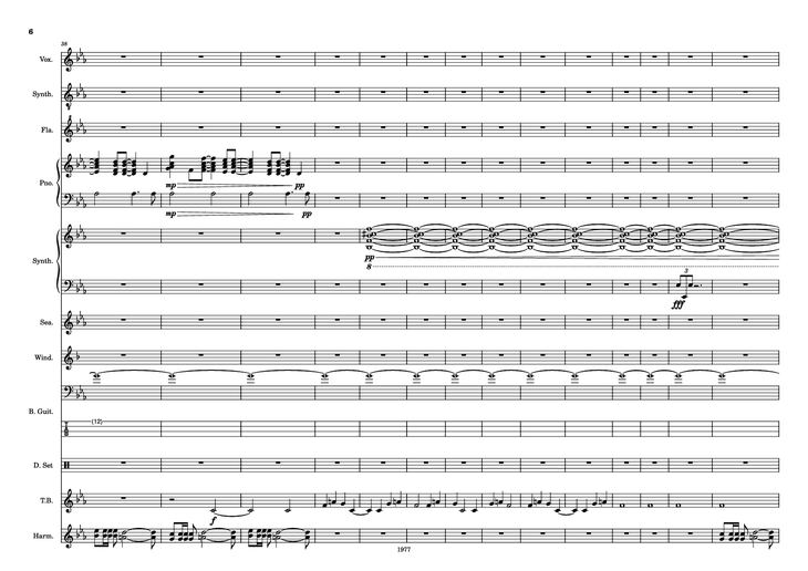 Page 6 of the piano sheet music PDF - Fool