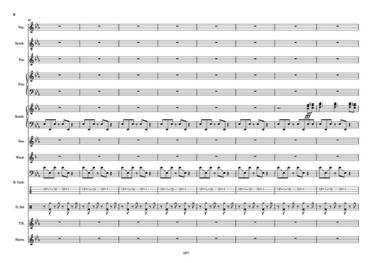 Page 8 of the piano sheet music PDF - Fool