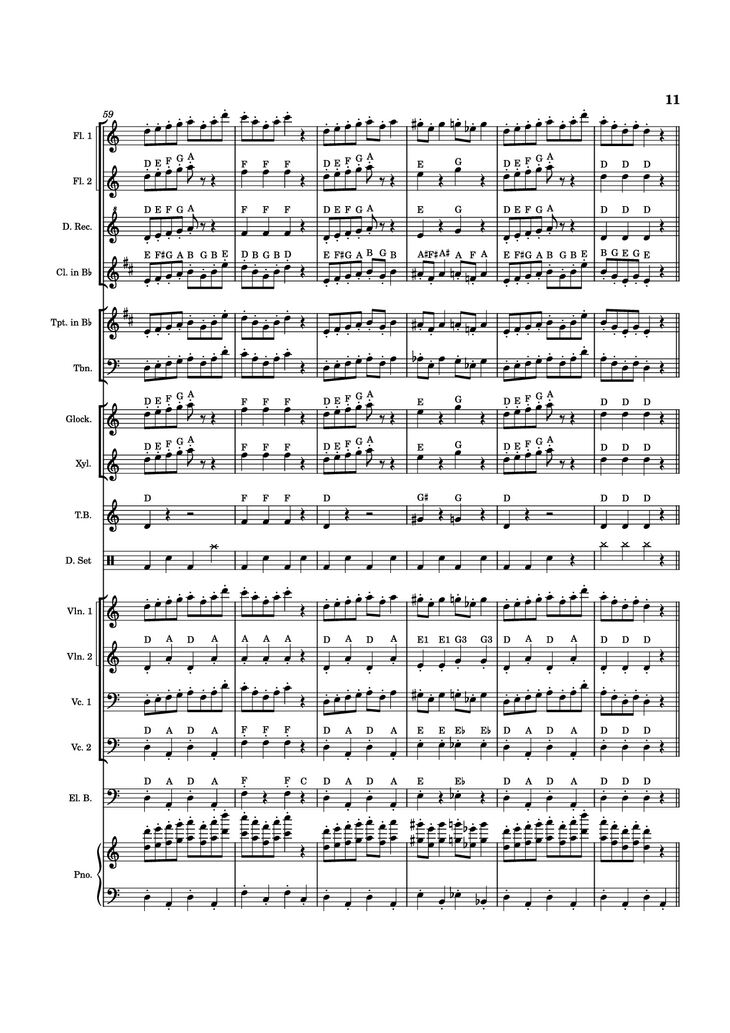 Page 11 of the piano sheet music PDF Piano - In the Hall of the Mountain King Piano by Eduard Grieg