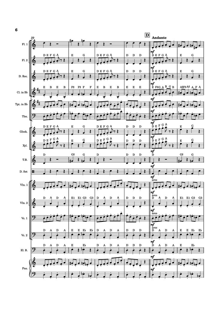 Page 6 of the piano sheet music PDF Piano - In the Hall of the Mountain King Piano by Eduard Grieg