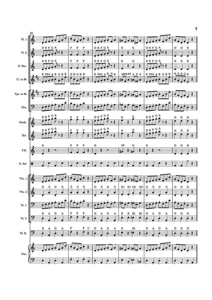 Page 7 of the piano sheet music PDF Piano - In the Hall of the Mountain King Piano by Eduard Grieg