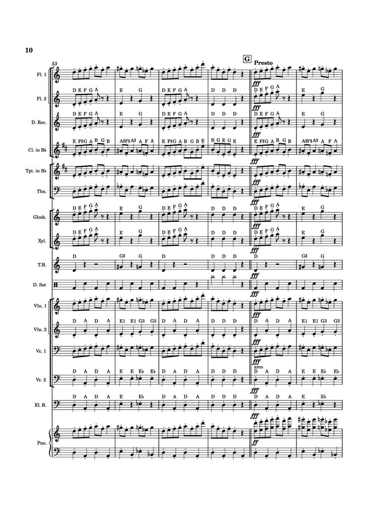Page 10 of the piano sheet music PDF Piano - In the Hall of the Mountain King Piano by Eduard Grieg