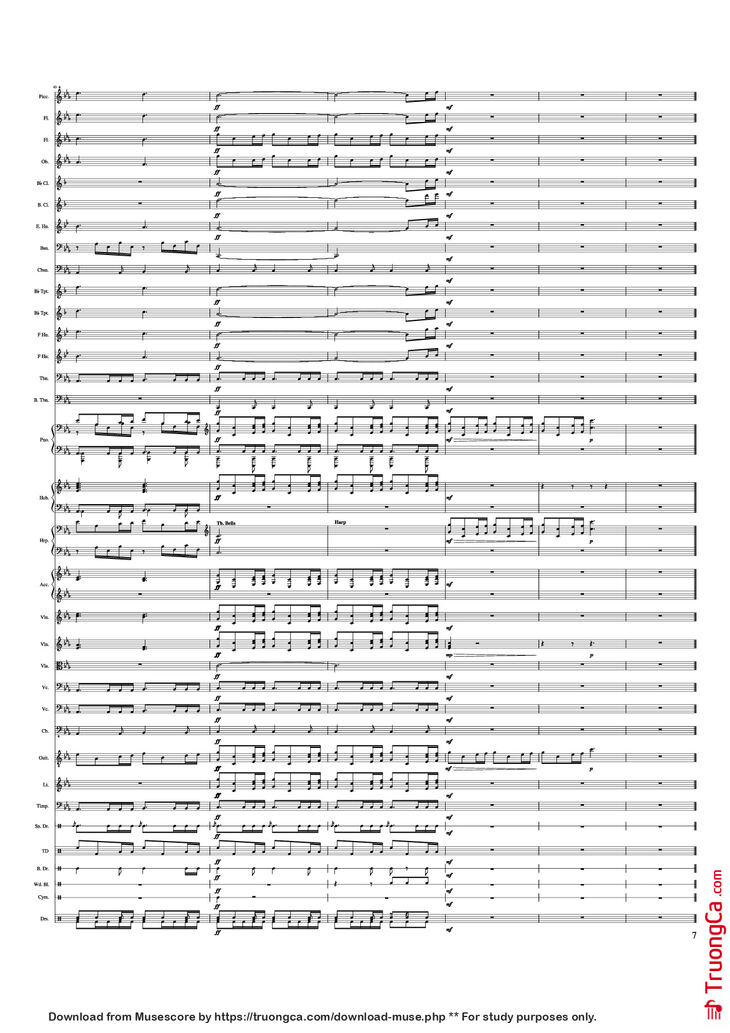 Page 7 of the piano sheet music PDF Piano - Game of Thrones Theme Piano by Ramin Djawadi
