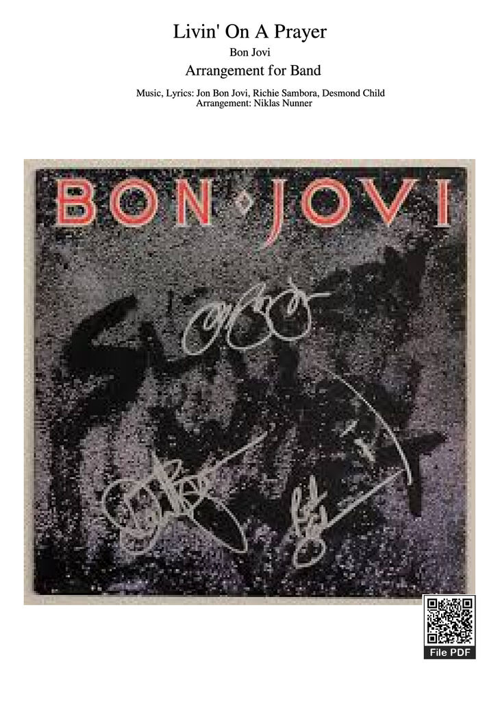 Page 1 of the piano sheet music PDF Piano Guitar Tab - Livin