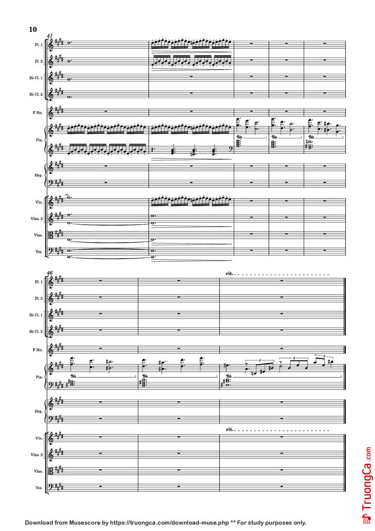 Page 10 of the piano sheet music PDF Piano - Golden Hour Piano by Jacob Lawson [JVKE]