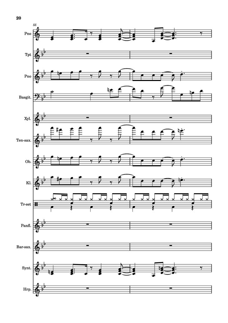 Page 20 of the piano sheet music PDF Piano - After Today, A goofy movie by Powerline