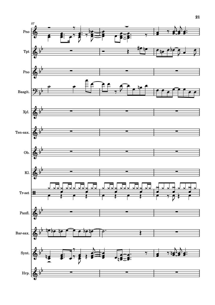 Page 21 of the piano sheet music PDF Piano - After Today, A goofy movie by Powerline