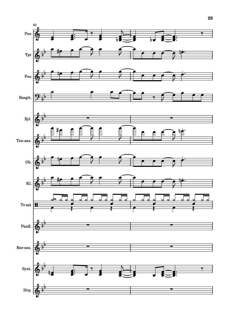 Page 23 of the piano sheet music PDF Piano - After Today, A goofy movie by Powerline