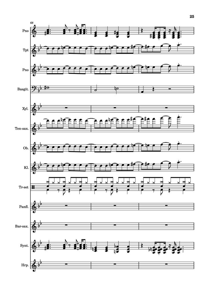 Page 25 of the piano sheet music PDF Piano - After Today, A goofy movie by Powerline