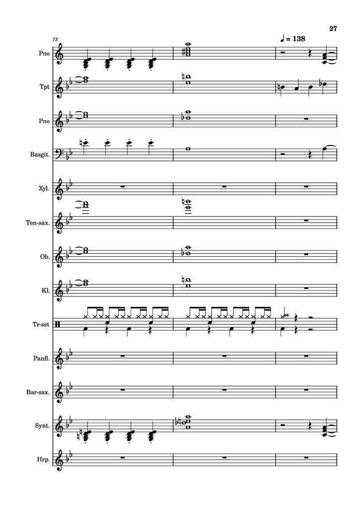 Page 27 of the piano sheet music PDF Piano - After Today, A goofy movie by Powerline