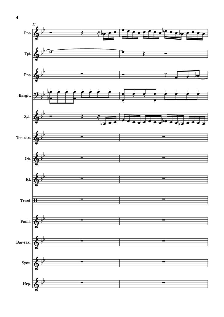 Page 4 of the piano sheet music PDF Piano - After Today, A goofy movie by Powerline