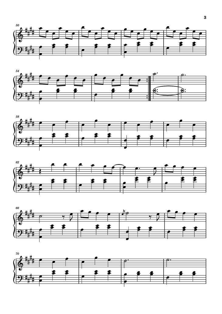 Page 3 of the piano sheet music PDF Piano - Idea 15 Piano by Tr: Virginie Ibanez