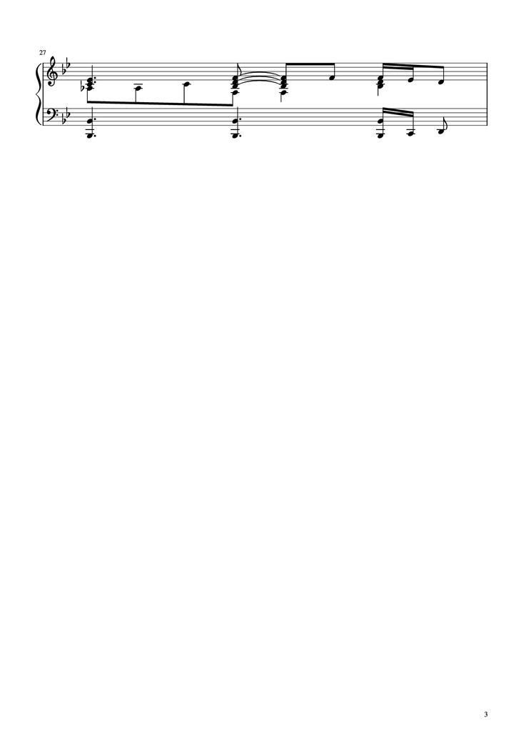 Page 3 of the piano sheet music PDF Piano - Sweet Love Piano by Anita Baker/Louis Johnson/Gary Bias