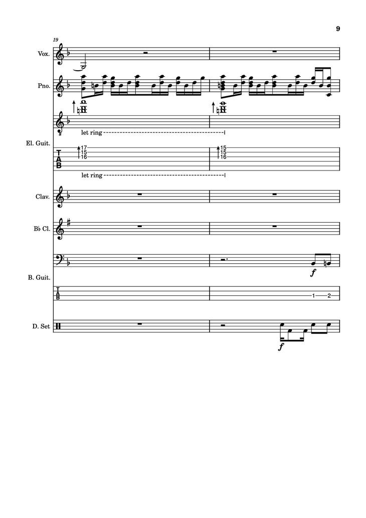 Page 9 of the piano sheet music PDF - Another Man