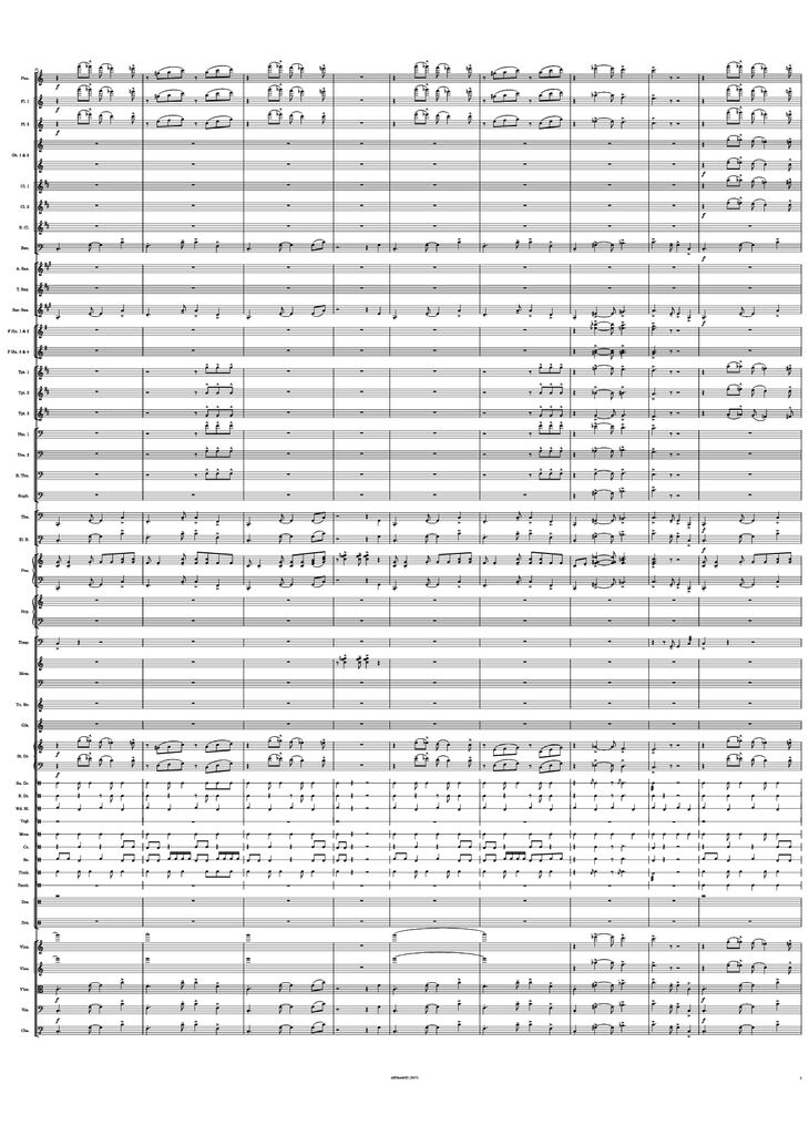 Page 3 of the piano sheet music PDF - Super Mario Bros. Theme Piano by Music originally by: Nintendo