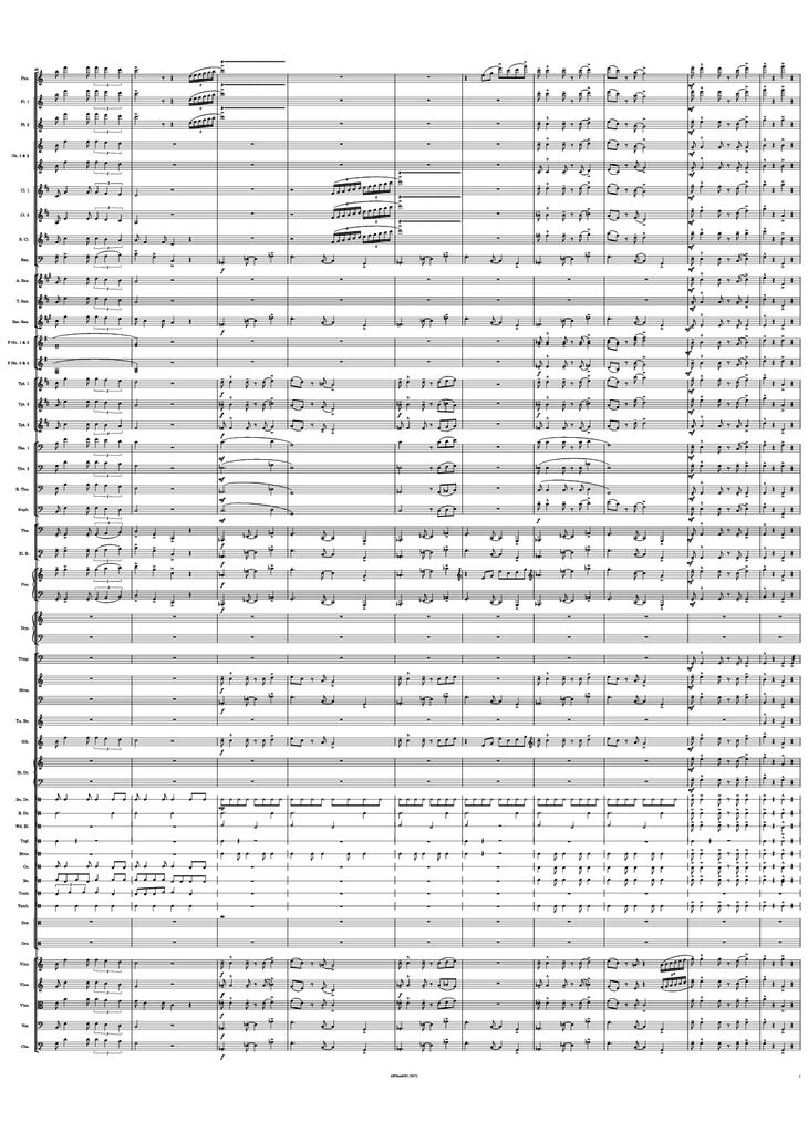 Page 7 of the piano sheet music PDF - Super Mario Bros. Theme Piano by Music originally by: Nintendo