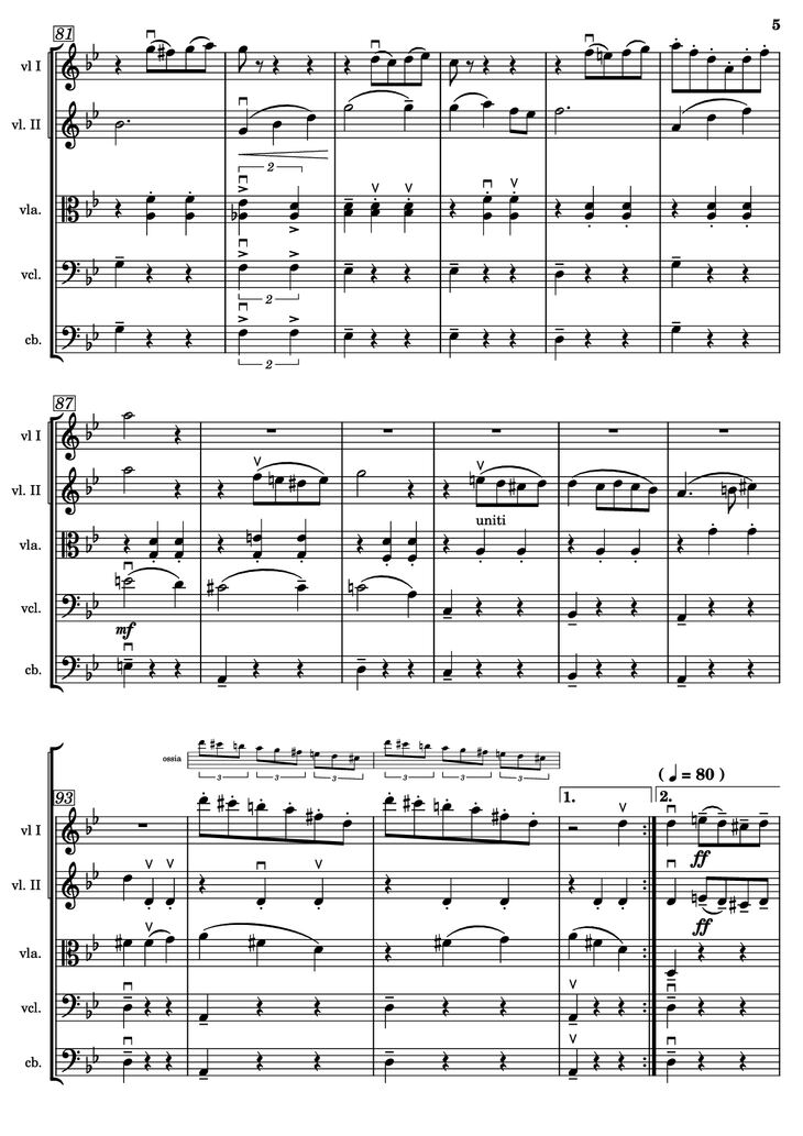 Page 5 of the piano sheet music PDF - El castillo ambulante Violin by Joe Hisaishi