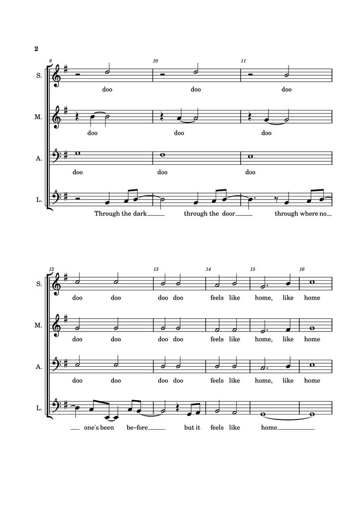 Page 2 of the piano sheet music PDF Piano - A Million Dreams Piano by EaTeN4l1v3