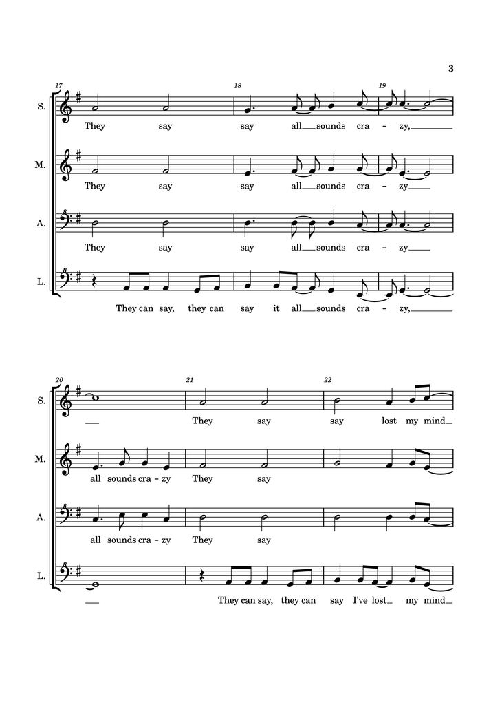 Page 3 of the piano sheet music PDF Piano - A Million Dreams Piano by EaTeN4l1v3