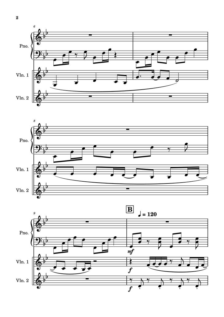 Page 2 of the piano sheet music PDF Piano - Carry You Home Piano by Arranged by Madeline Stratford