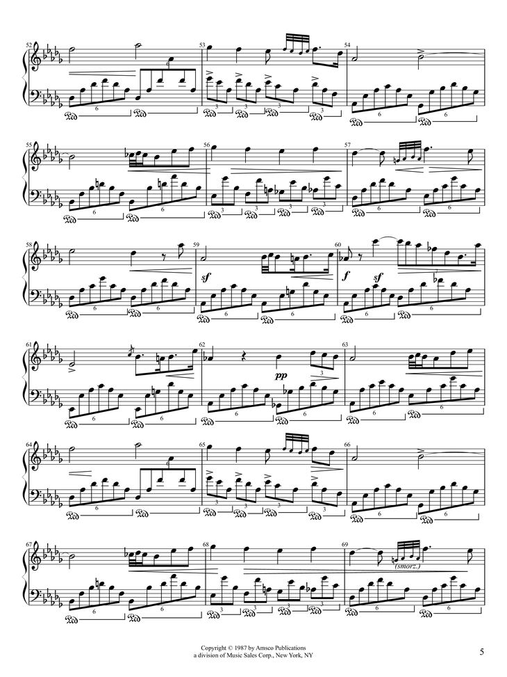 Page 5 of the piano sheet music PDF Piano - Fantaisie-Impromptu Piano by Frédéric Chopin