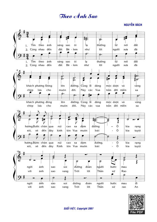 Theo ánh Sao — Nguyễn Bách